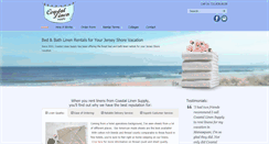 Desktop Screenshot of coastallinen.com
